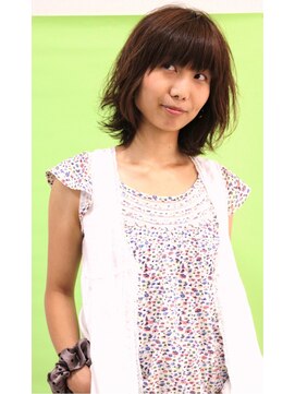 ミューチュアルヘアー(Mutual hair) リズミカルなフェミニンショート（＾－＾）