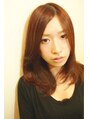 ストリング ヘアー(string hair) ツヤのあるＲＥＤ系の色味をプラスして女の子らしさをＵＰ♪