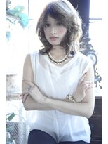 ルタ(LuTa by siesta＆LiCO)&nbsp;LuTa吉祥寺☆レイヤー外ハネボブ×ナチュラルアッシュブラウン