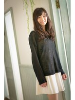 ヘアーアートシフォン 池袋西口店(Hair art chiffon)&nbsp;デジタルパーマ×バレイヤージュでクラシカルノーブルロブ  19