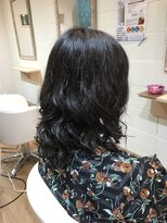 ヘアーデザイン ロッタ(hair design lotta)&nbsp;【hair design lotta】毛先にパーマでオシャレに可愛く