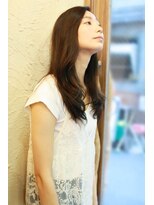 トヌコア ルア 下北沢店(TONUKOA RUA)&nbsp;【TonukoaRua】Aラインの大人可愛いグレージュロングスタイル☆