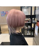 ミューズ 新浦安店(HAIR&NAIL MUSE) ホワイトピンク×ホワイトシルバーカラー