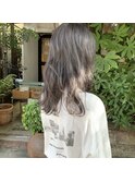 透明感ミルクティーグレージュ!