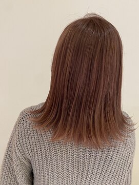 マーシュ(marshu) 【marshu  OSAKA Style】トレンドカラー×ピンクオレンジ