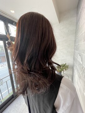 ジル アンク(Jill ankh) 《Jill ankh姫路駅前》大人スタイル　パープルブラウン　艶髪