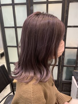 シーインフィニート(C∞) 透明感のあるプラチナラベンダー