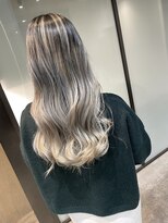 エイト 上野店(EIGHT ueno)&nbsp;【EIGHT上野】日木[NIKI]_ホワイトバレイヤージュ