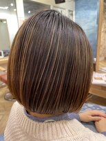 アンフィニー(Infini) 艶ボブ☆コントラストハイライト 野間