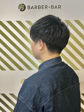 バーバーバー 高坂(BARBER-BAR) 刈り上げマッシュ