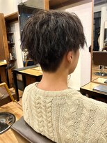 アイリーヘアデザイン(IRIE HAIR DESIGN)&nbsp;【IRIE HAIR赤坂】スパイラルパーマ×ソフトツーブロック