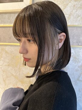 ロンド ストラーダ 心斎橋(Lond strada) モードヘアロング×美髪【髪質改善/縮毛矯正】