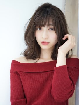 リリオス 中山店(Lirios) デザインカラー/前髪/オージュア/髪質改善/白髪染め/カラー/中山