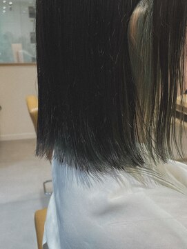 クラップス 上大岡(CLAPS) オリーブグレージュ/ミントカラー/インナーカラー/切りっぱなし