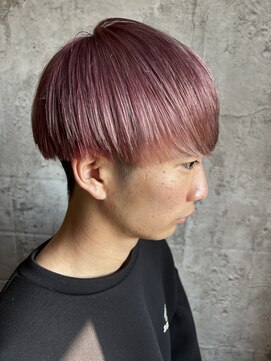 ロンド クラン 岡崎(Lond Clan) ピンク/韓国/メンズマッシュ