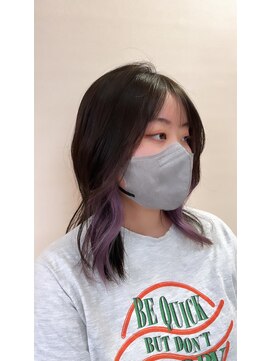 チェリーコーク(HAIR CHERRY COKE) earring color purple