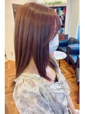 ミディアムレイヤースタイル