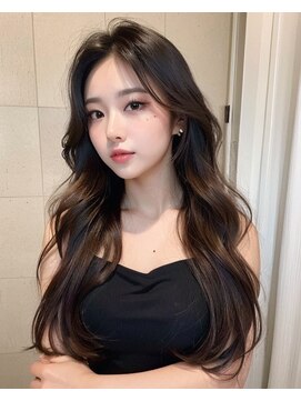 リリー(Lilley) 【lilley 稲永麻衣】韓国ヘア+顔周りカット 天神/今泉