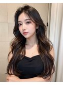 【lilley 稲永麻衣】韓国ヘア+顔周りカット 天神/今泉