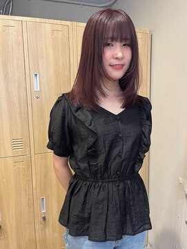 ローレンジウ(LOREN JU) 名駅/名古屋駅/学割U24/レイヤーカット/オージュア/ダブルカラー