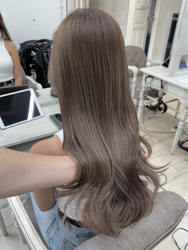シーン(seen) ★グレージュカラーハイライトくびレイヤー★