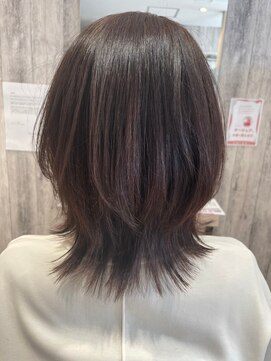 エヌアンドエー せんげん台店(N&A) 外ハネくびレイヤー×ハイライト#3 グレーベージュ