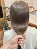 カット＋透明感カラー＋髪質改善トリートメント(補修★★★)[恵比寿]