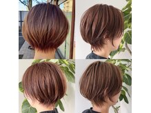 チョキナ(chokina.)の雰囲気(ショート・ボブ インナーカラー/ヘッドスパ/ハイライト)