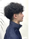 ツイストスパイラル メンズマッシュ パーマ
