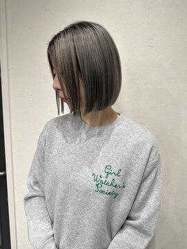 ウニレ バイ センス(unire by sense) 【大人のデザインカラー】ショートに合うバレイヤージュカラー