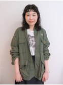 ミディアムパーマ