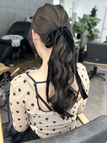 ノート(note)&nbsp;上品ポニーテールアレンジ