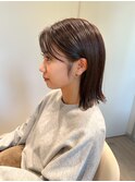 切りっぱなしボブ/外ハネボブ/黒髪ボブ/ロブヘア/ボブ/ミニボブ