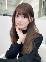 エヌアイ オモテサンドウ(ni omotesando)&nbsp;愛され顔まわりカット♪重ためバングカット 上野