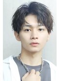 2WAYショートセンターパート