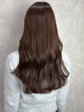 ルノン(LUNON) パールグレージュ/ツヤ髪/冬カラー