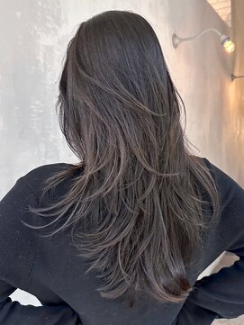 アルバム 渋谷パルコ(ALBUM) 顔周りレイヤーロング美髪韓国ヘア_ba469961