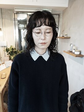 サニー(Sany) ミディアムレイヤーパーマ