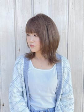 シェイプスヘアデザイン 上三川店(Shape's hair design) レイヤーカット 10代/20代/30代/ミルクティー/ベージュ/栃木