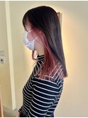 インナーカラー/インナーピンク/ミニウルフ