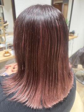 エスト 幕張本郷(est.) 前髪/アンブレラカラー/こなれミディ/イメチェン/ウェーブパーマ