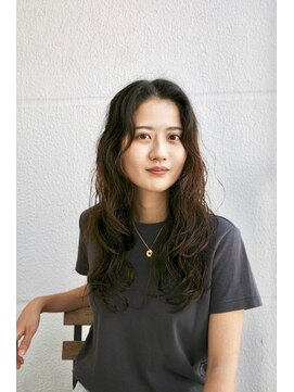 キーゴ 博多(KY-GO.) 上からウェーブパーマ/ムーススタイリング