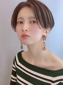 【morio原宿】かっこいいセンターパートショート
