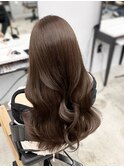 上品韓国ヘアミルクティーグレージュ
