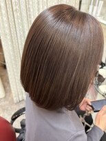 ロマンヤカタ ファース(ROMAN YAKATA fars) 髪質改善 プレミアムカラーコース 艶ボブスタイル@田代7/8