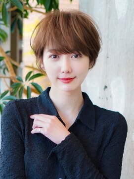 ロビー 表参道(ROBBY) ショートヘア/分け目なし/イメチェン/30代40代50代60代/表参道