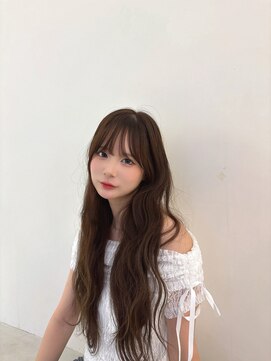 リト(riTo) 20代30代くびれ韓国レイヤーロング透明感ナチュラルブラウン