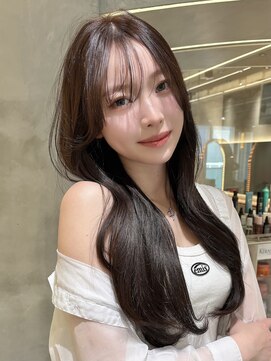 アンフィニー 仙台(ANFINI) 仙台髪質改善縮毛矯正韓国レイヤーカット前髪酸性ストレート学割