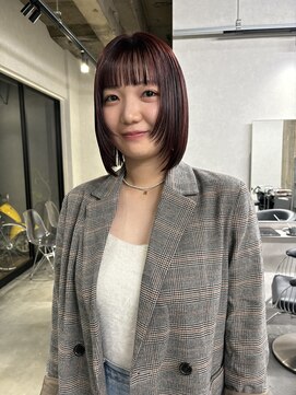 オフ エルア(ofF ’elua) layer bob/ボブ/ショート/レイヤーカット/レイヤー