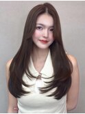 レイヤーカット韓国レイヤー